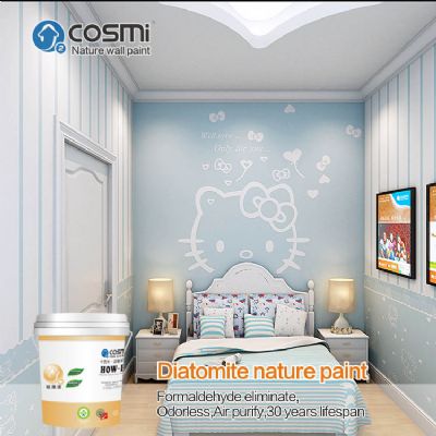 Wall sticker paint material