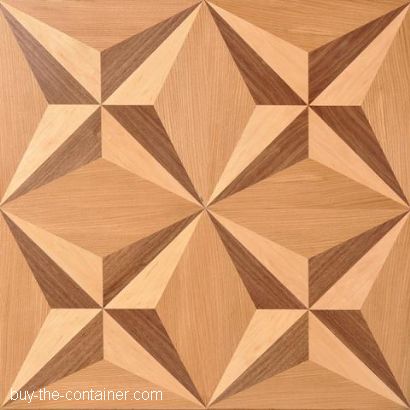 Parquet wood flooring