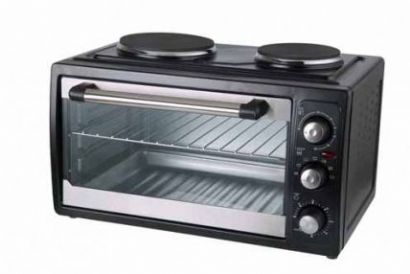 38L Electrical ovens with two hot plates