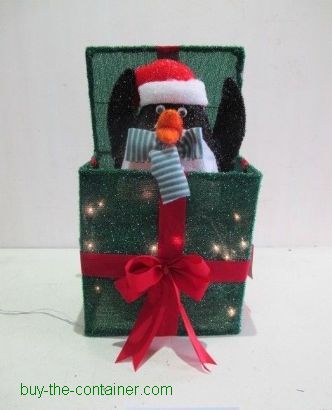 Gift box with LED lights(penguin)