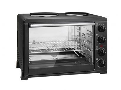 19L toaster oven with hotplates