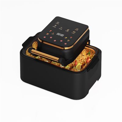 12L New Popular Air Fryer Visual Multi-function BBQ Grilled Chicken & Fish