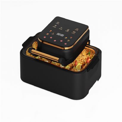 12L New Popular Air Fryer Visual Multi-function BBQ Grilled Chicken & Fish